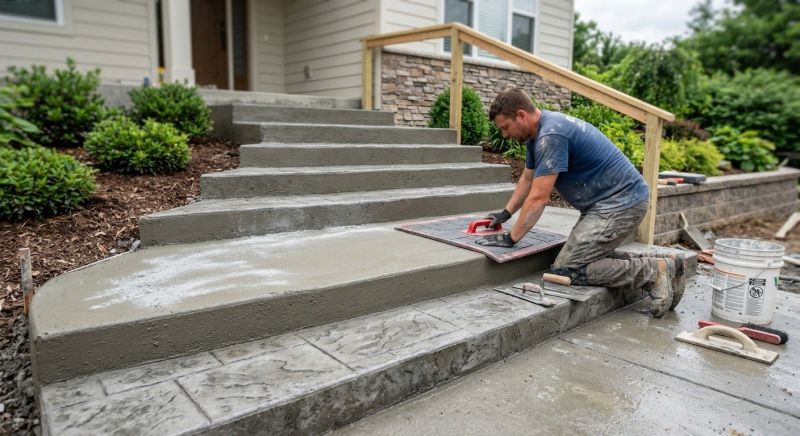 Outdoor Stairs Installation Service