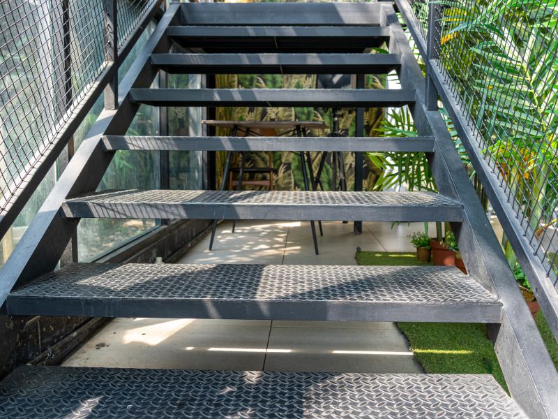 Metal Outdoor Stairs