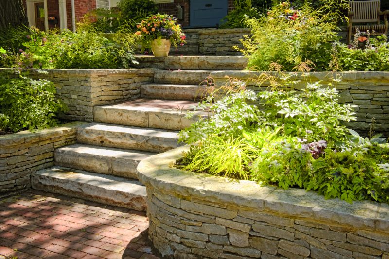 Finished Stone Stairs